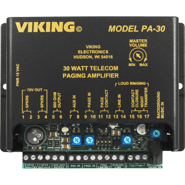 Amplificador de buscapersonas de 30 Watt