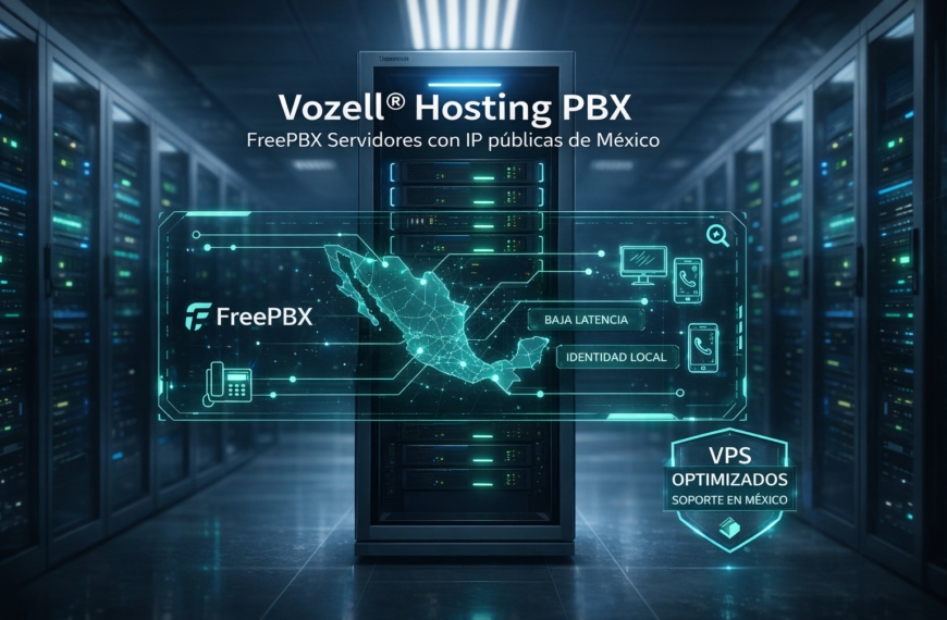 Vozell® Hosting PBX La Evolución de los Conmutadores Virtuales con FreePBX en México