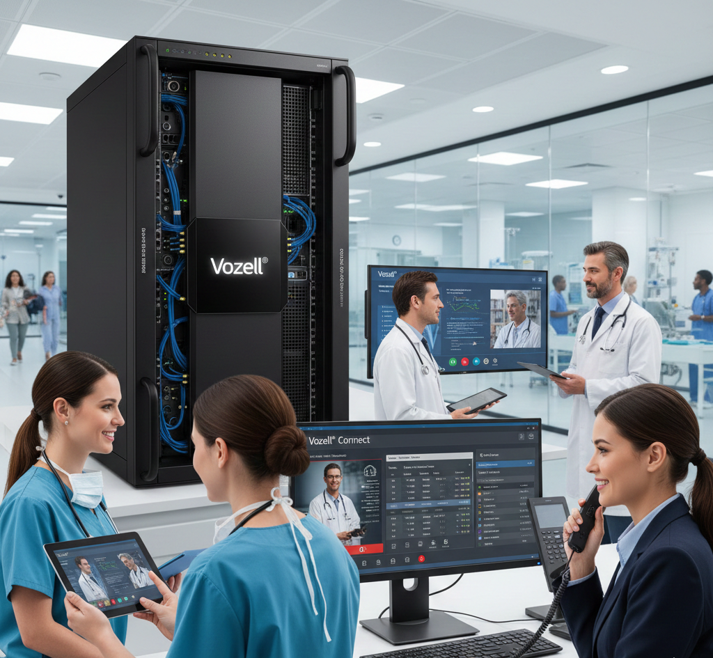 Vozell® PBX para Hospitales: La Revolución en Comunicaciones Unificadas para el Sector Salud