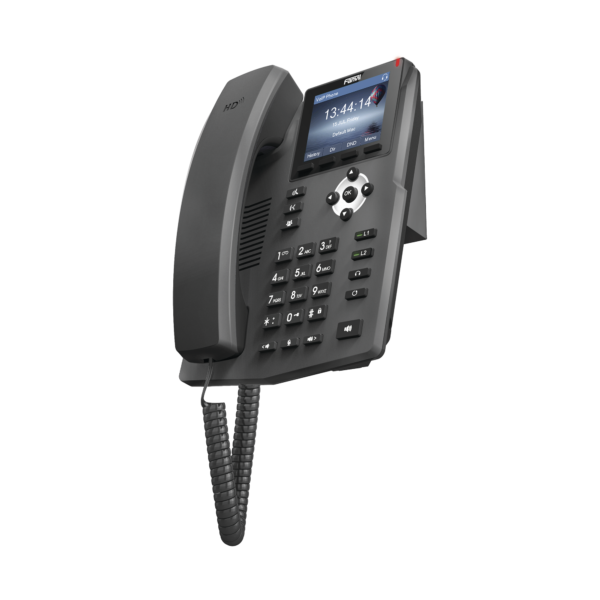 Teléfono IP empresarial X3S para 2 lineas SIP con pantalla LCD