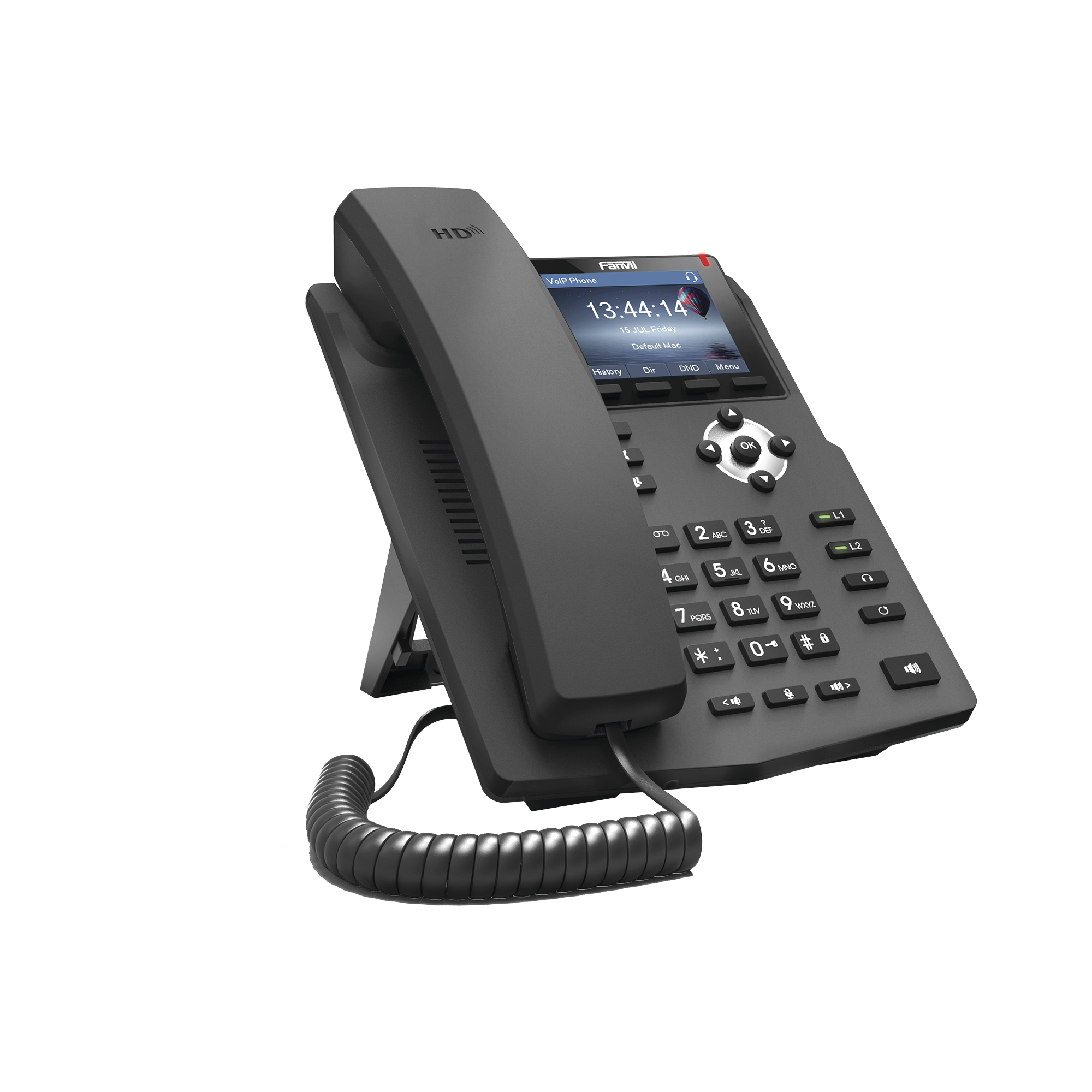 Teléfono IP empresarial X3S para 2 lineas SIP con pantalla LCD - Image 2