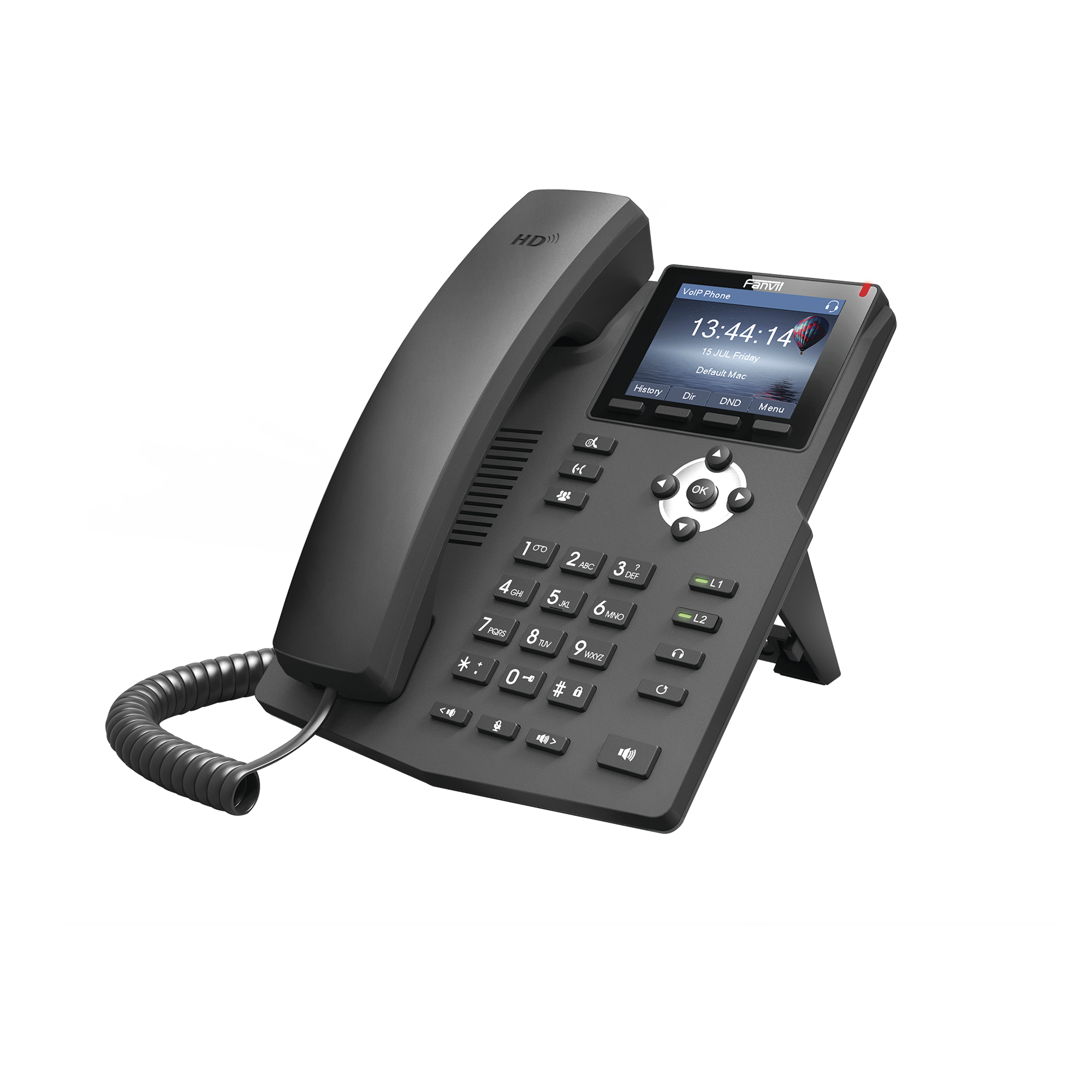 Teléfono IP empresarial X3S para 2 lineas SIP con pantalla LCD - Image 1